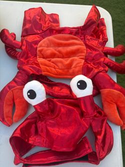 Red Crab Pet Halloween Costume