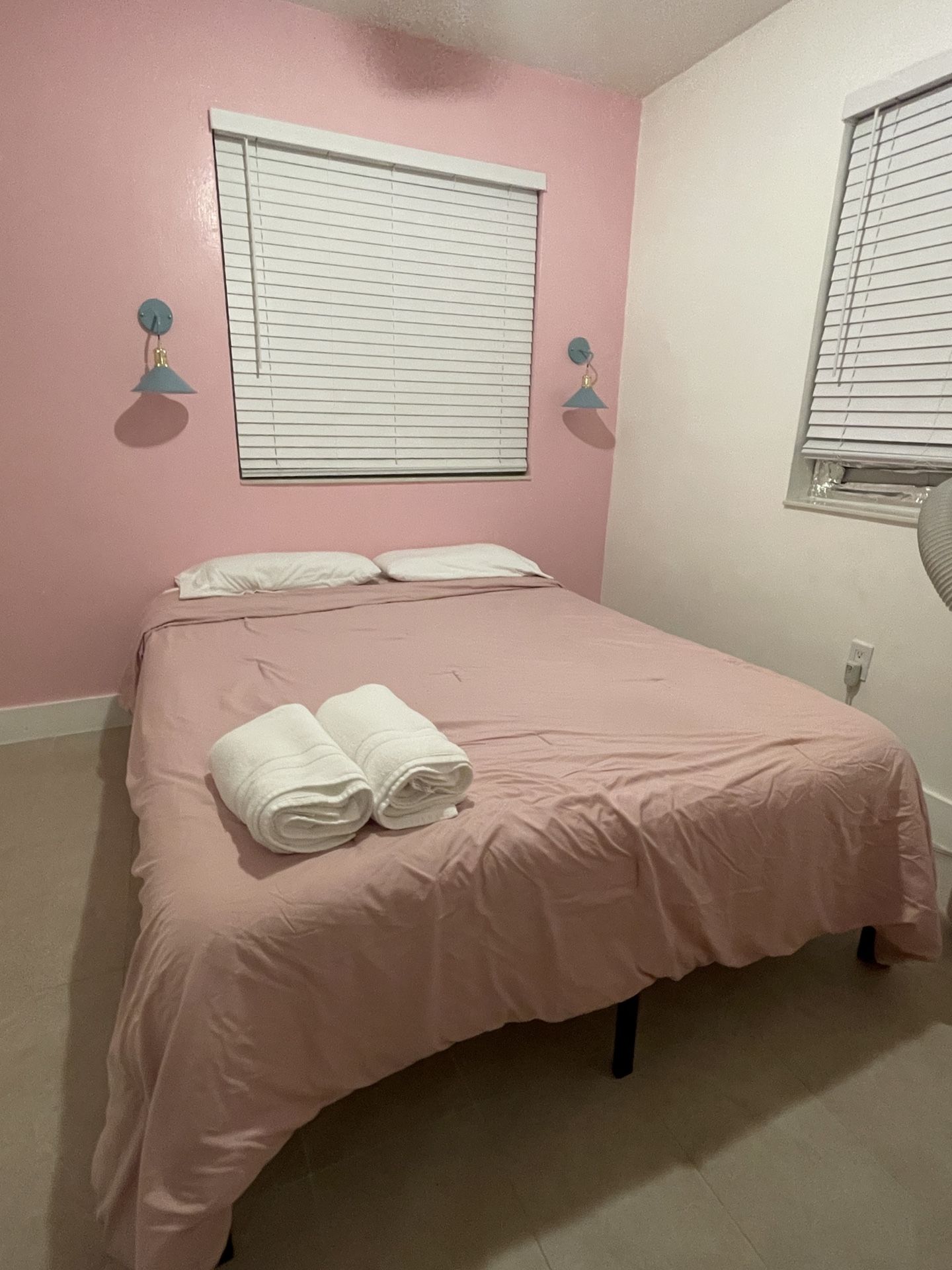 Queen Bed Meal Frame And Mattress Included
