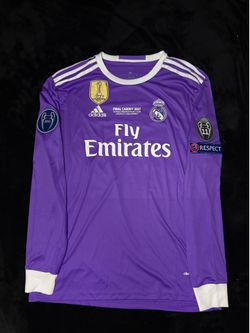 Real Madrid Adidas 16/17 3rd Kit Ronaldo/7 Size M long sleeve