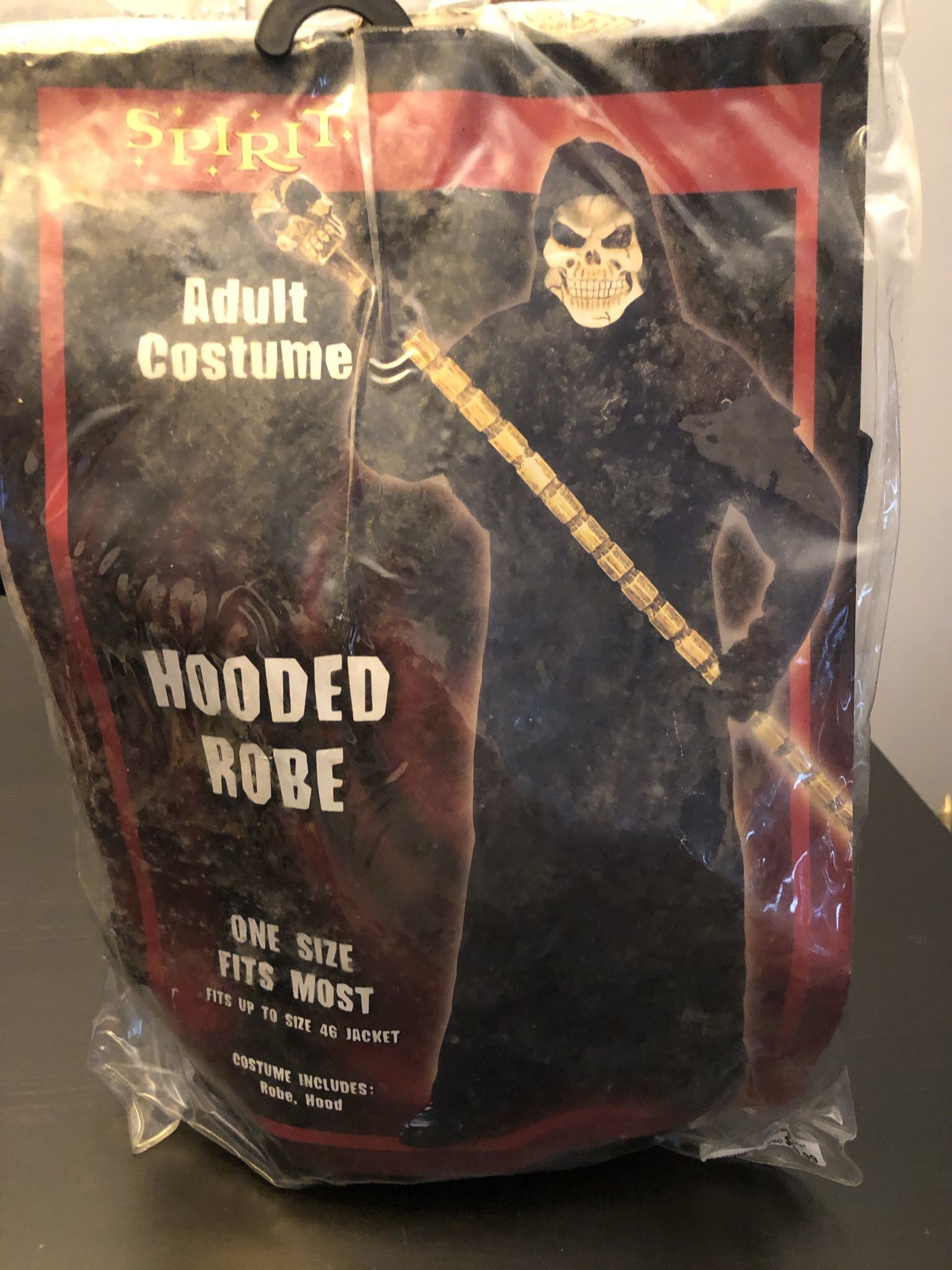 Hooded robe Costume With Mask