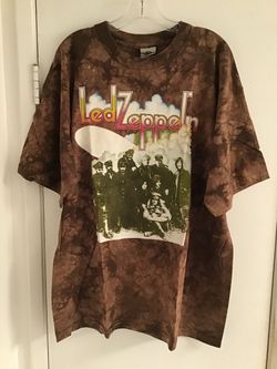 Led Zeppelin II Album Cover Vintage Tie Dye Shirt...New...(XL)...