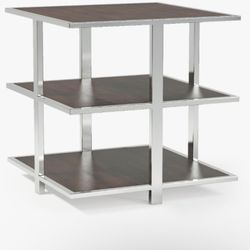 LHB 3 Tier High End Table 24x24x24