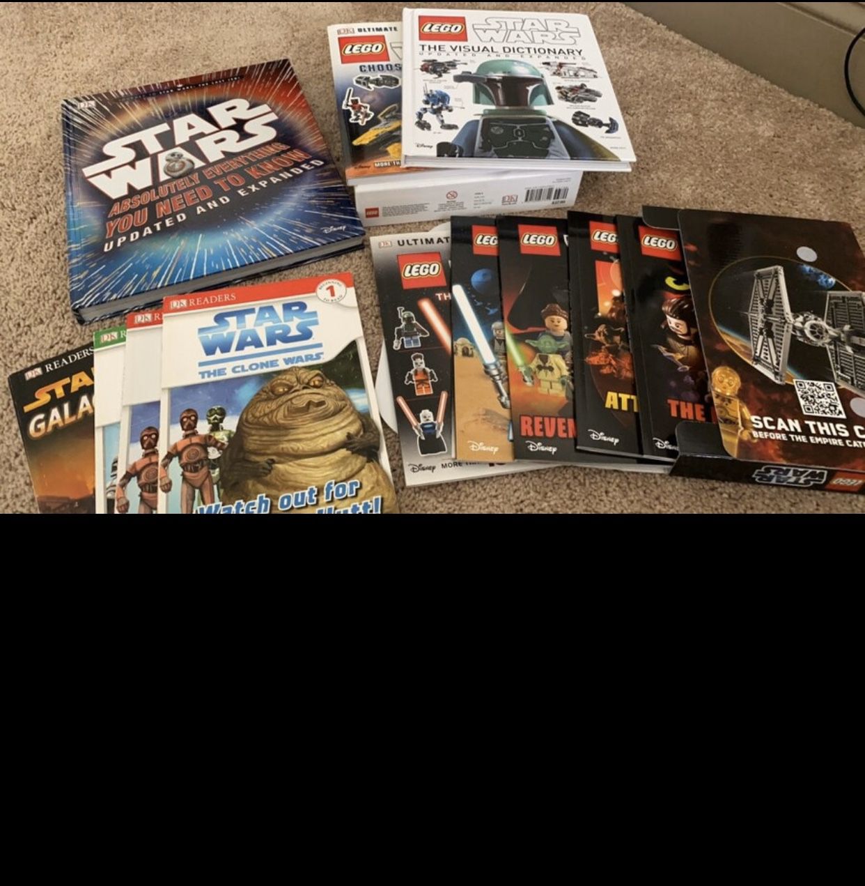 Star Wars books bundle- everything you see in the picture