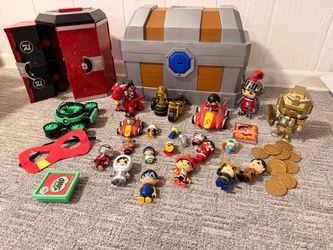 Ryan's World Large Toy Lot with Storage treasure chest