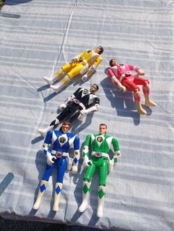 1993 Mighty Morphin Power Rangers figures