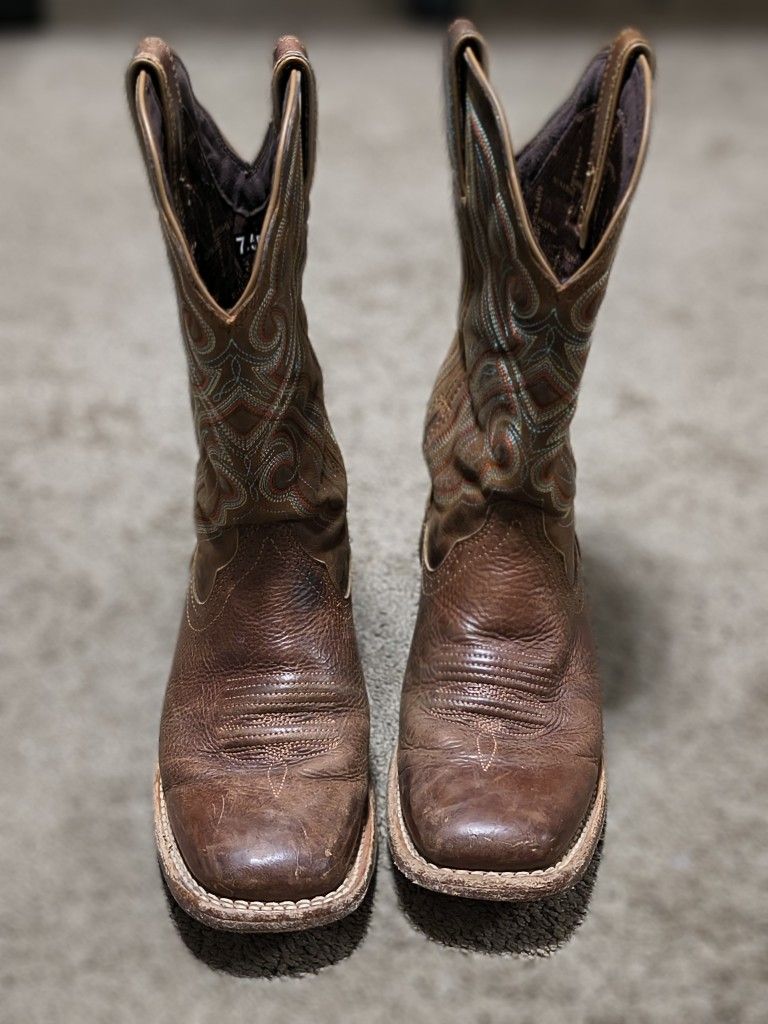 Women Durango Drdo 380 Western Boots Size 7.5 Good Condition