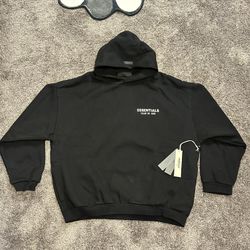 Black And White Essential hoodie