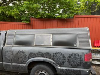 Longed truck canopy