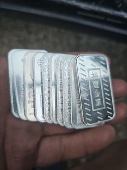1 oz silver bars