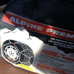 Alpine premier chain tires Give me a good offer