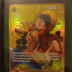 One Piece 2nd Anniversary Set M9nkey D Luffy Promo