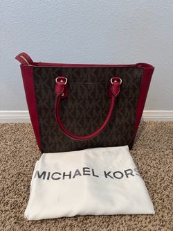 BRAND NEW Michael Kors Signature Logo Satchel