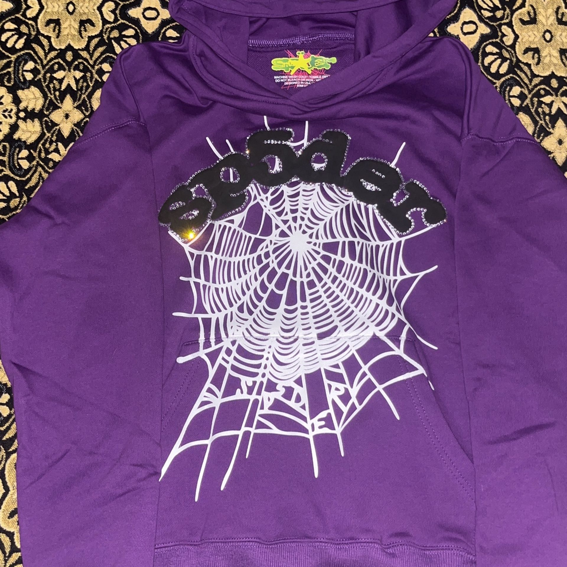 Purple Spider Hoodie