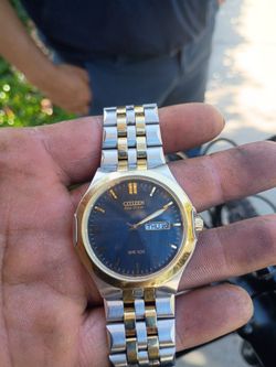 Citizen Eco-Drive WR100 Two-Tone Watch