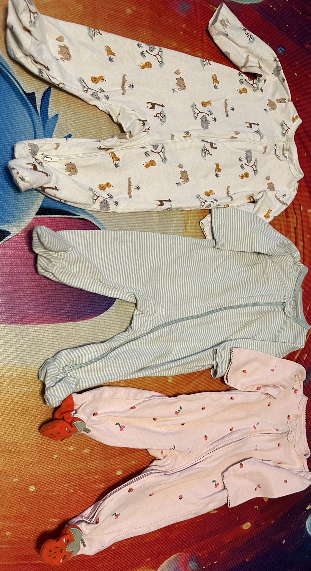 6month Baby Play ‘n’ Sleep Onesies, Pants, Dress