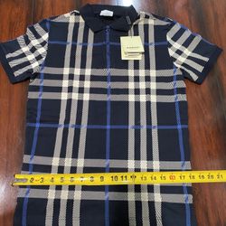 Burberry Polo Shirt Size Small 