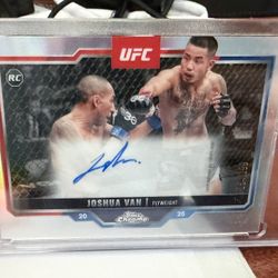 Joshua Van Rookie Auto /199 Topps Chrome 