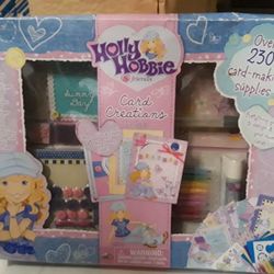 Holly Hobbie & Friends Design Art Studio & Card Creations Craft Kit  - Brand New 