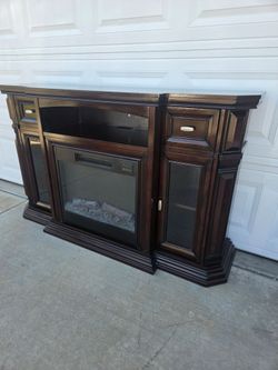 Electric Fireplace TV Stand Entertainment Center