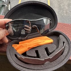 Oakley Rader Carbon fiber  With Prism Lenses Extra Lenses complete Cost Over  $400