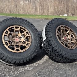 17" TRD Wheels and KO3 Tires 265/70/17 4runner Tacoma Toyota Tundra Sequoia FJ GX