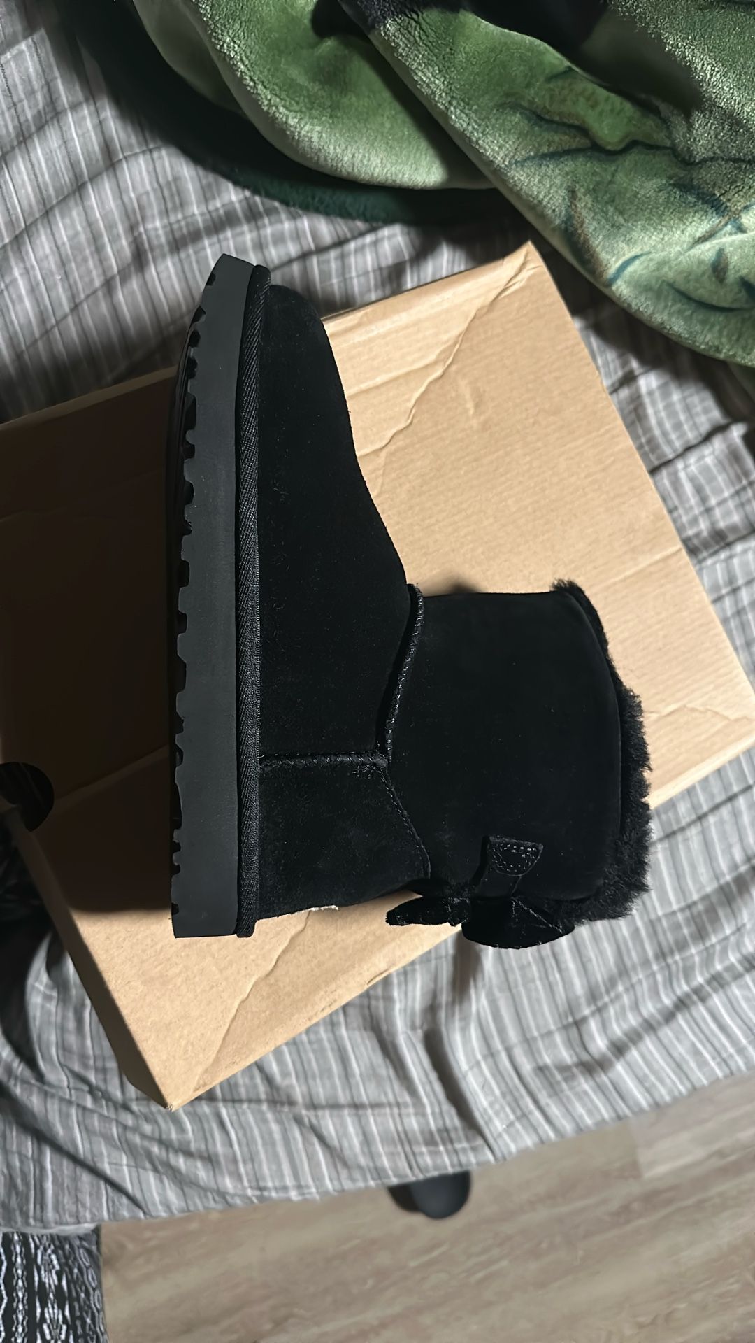 Ugg Boot Mini Bailey Bow Black