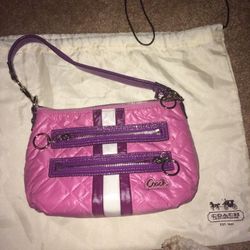 Coach Poppy Ski Bunny mini handbag