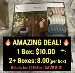 🔥BARGAIN! 10ft Paper Lantern String Lights—$10/Set or $8 Each for 2+ (Reg. $25)