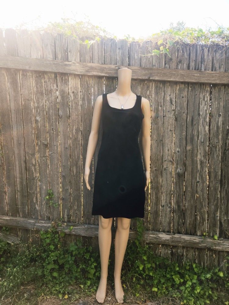 Vintage Dirty Laundry Black Y2k Gothic Velvet Dress