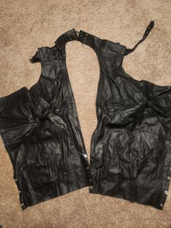 Leather chaps