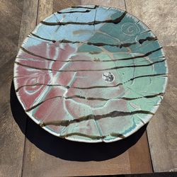 David McDonald Large Art Wall Charger Plaque