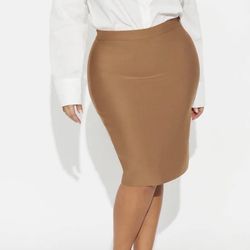 Brown Skirt