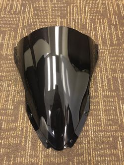16-19 Kawasaki Zx10r Double Bubble Smoke Windscreen