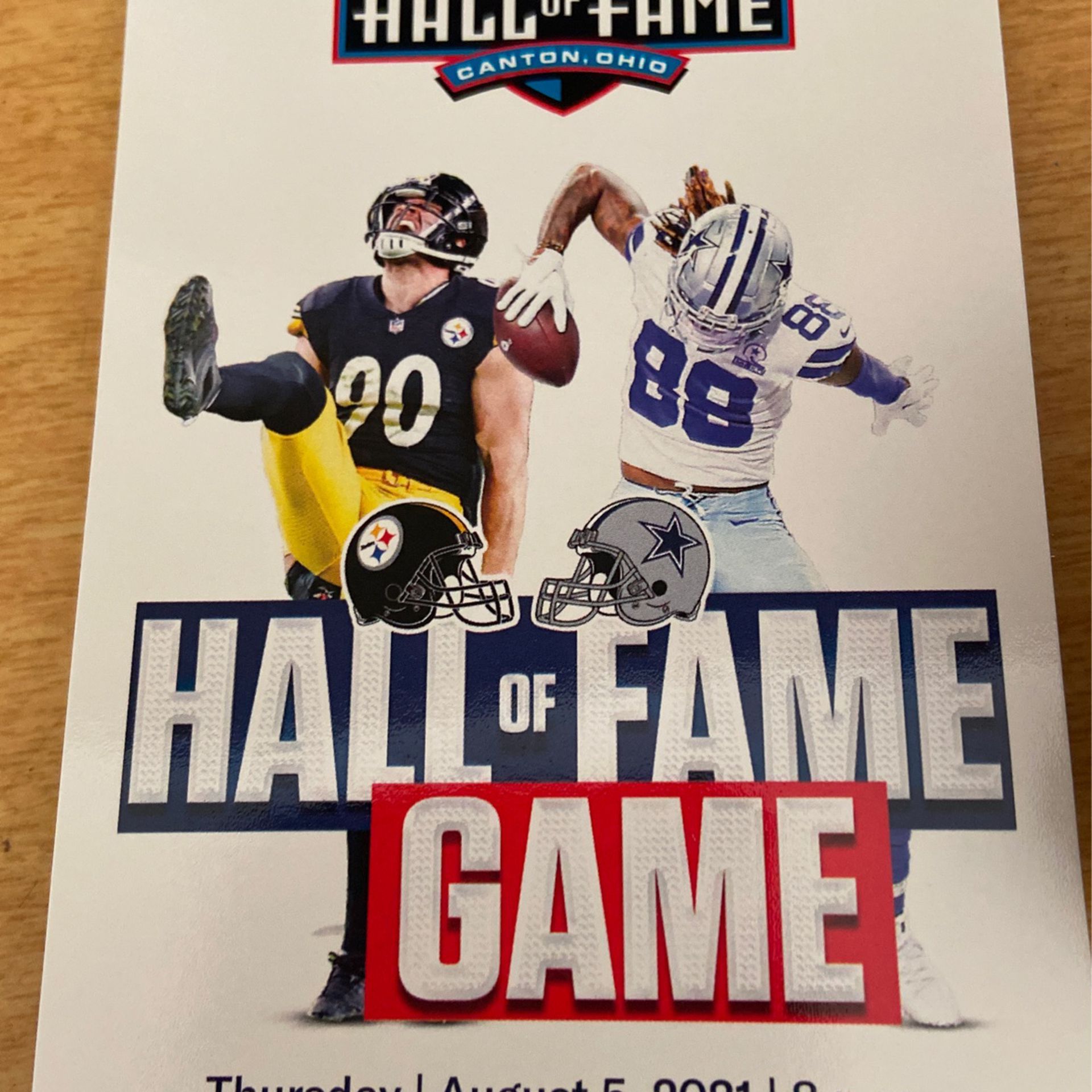 NFL HALL OF FAME GAME TICKETS