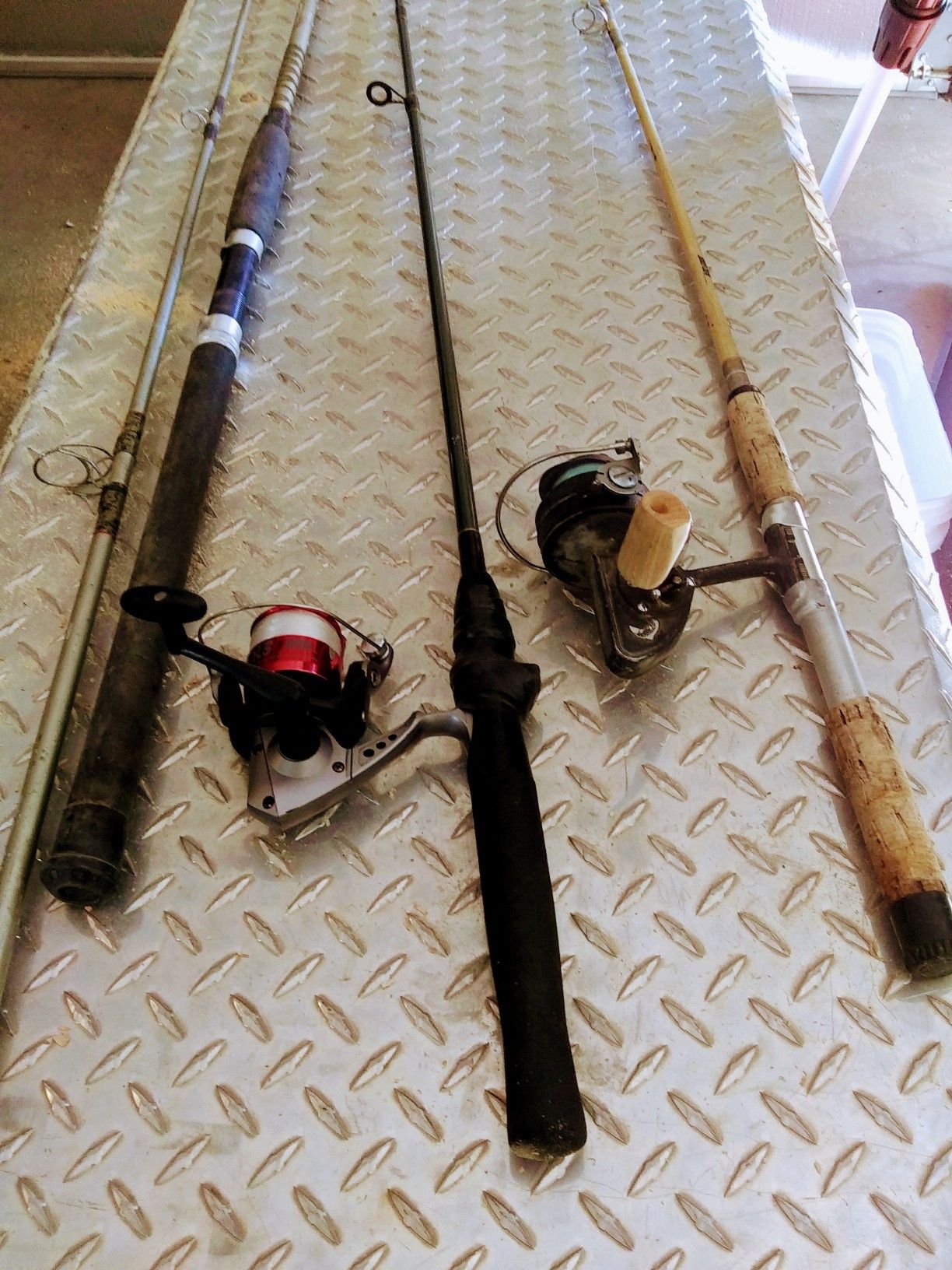 Fishing rods and reel