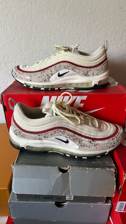 Nike Air Max 97 premium sail/black-university red