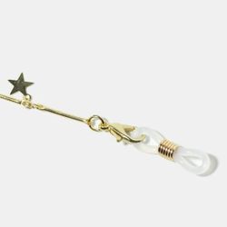 Glasses Chain Rubber Loops- Gold