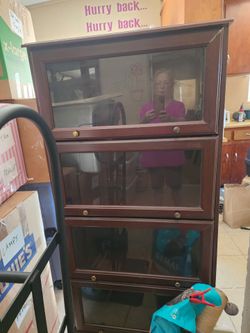 2 Barister-style Bookcases