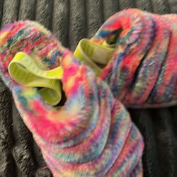 Rainbow Ugg Slippers 