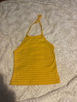 Tank top and halter top