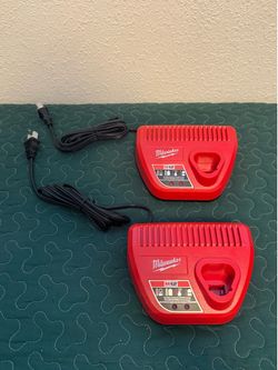 2 milwaukee chargers take both for $20