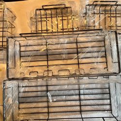 Brand New 5 Piece Black Metal Shower Caddie 