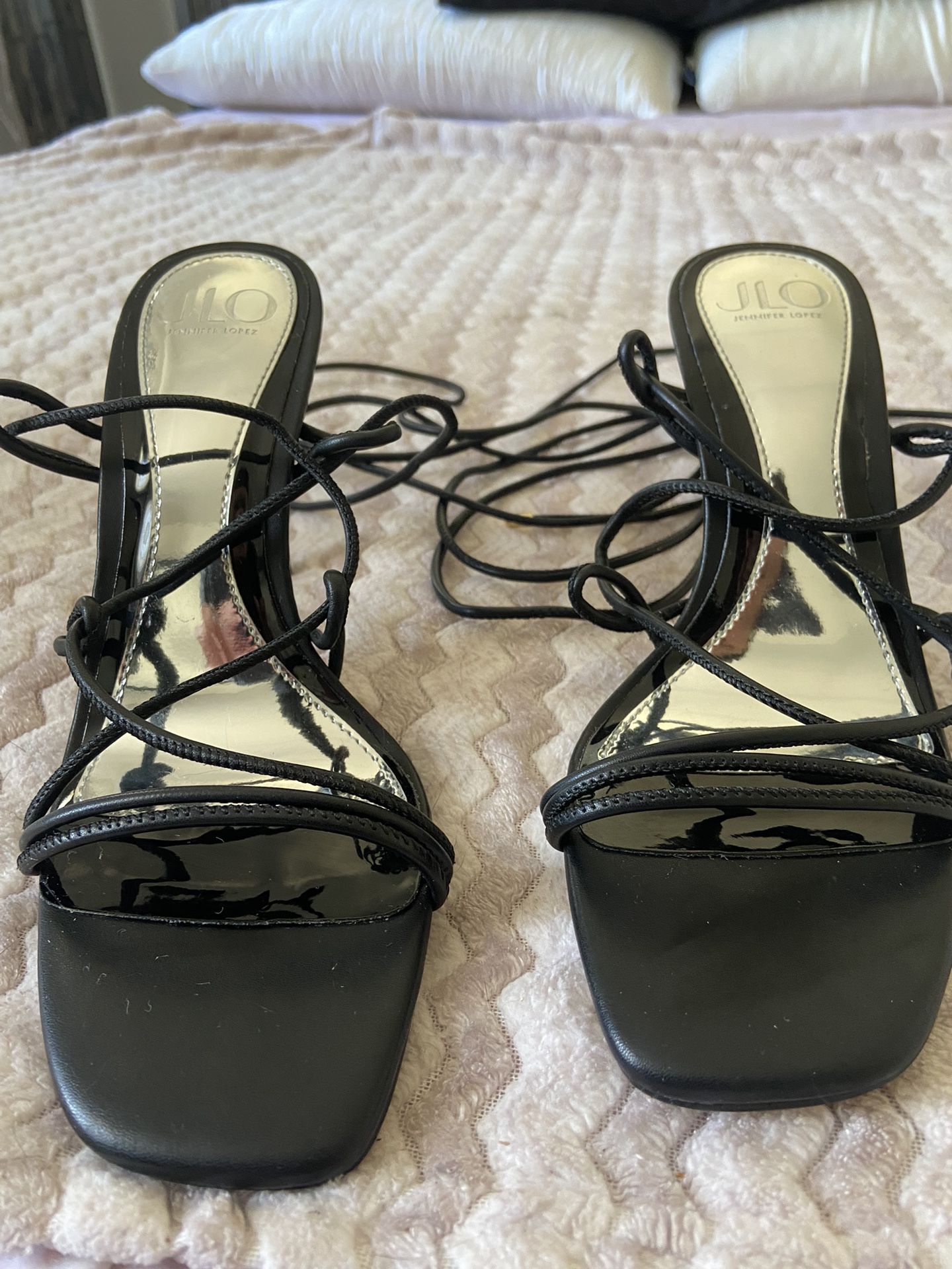 Black JLO Heels