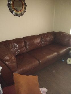 leather couch