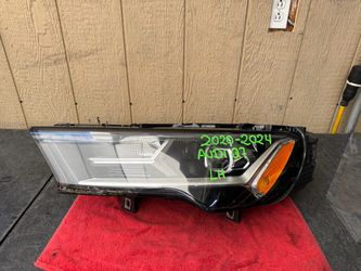2020 2021 2022 2023 2024 AUDI Q7 LEFT SIDE HEADLIGHT OEM USED