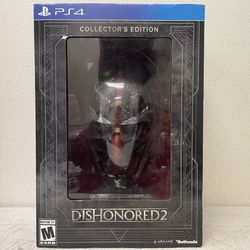 Dishonored 2 Bethesda Corvo Mask Collector's Edition Sony PlayStation 4 PS4