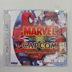 Sega Dreamcast- Marvel Vs Capcom 