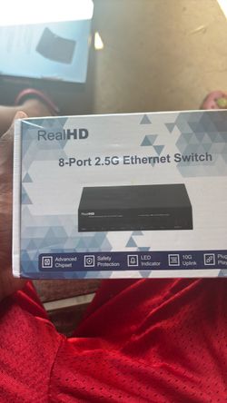 RealHD 8-Port 2.5G Ethernet Switch