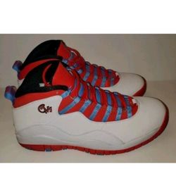 Size 13 - Jordan 10 Retro City Pack Chicago Flag 2016 310805-114