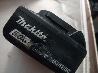 Makita 5.0ah 18 v. Battery in good condition